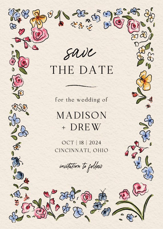 Wedding invitations